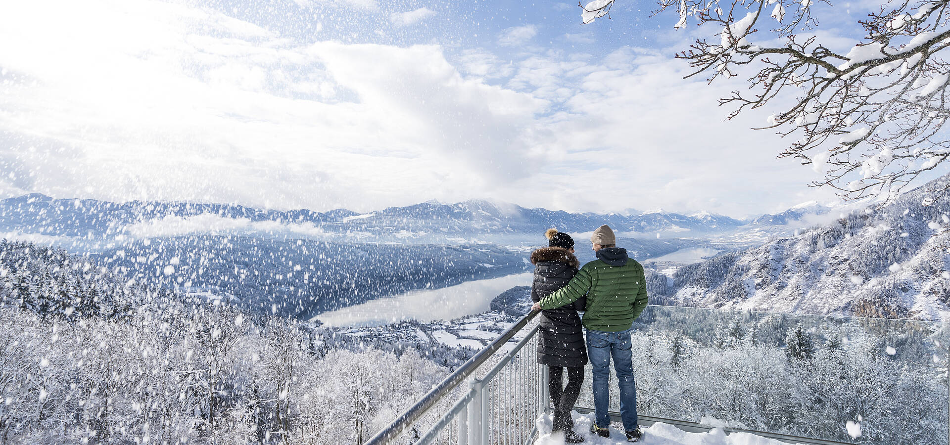 Winter am Millstaettersee