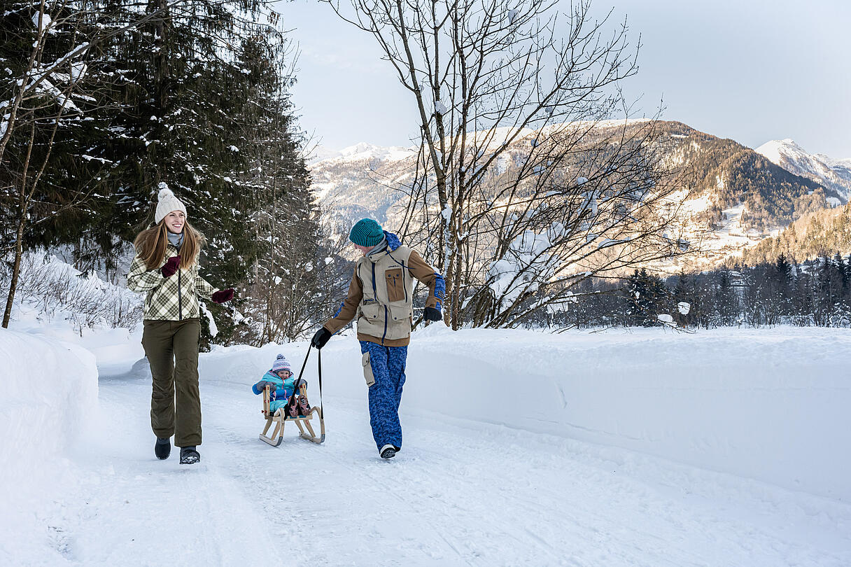 Mölltaler Gletscher - Flattach - Familien-Schlittenfahrt Mölltaler Gletscher - Flattach - Familien-Schlittenfahrt